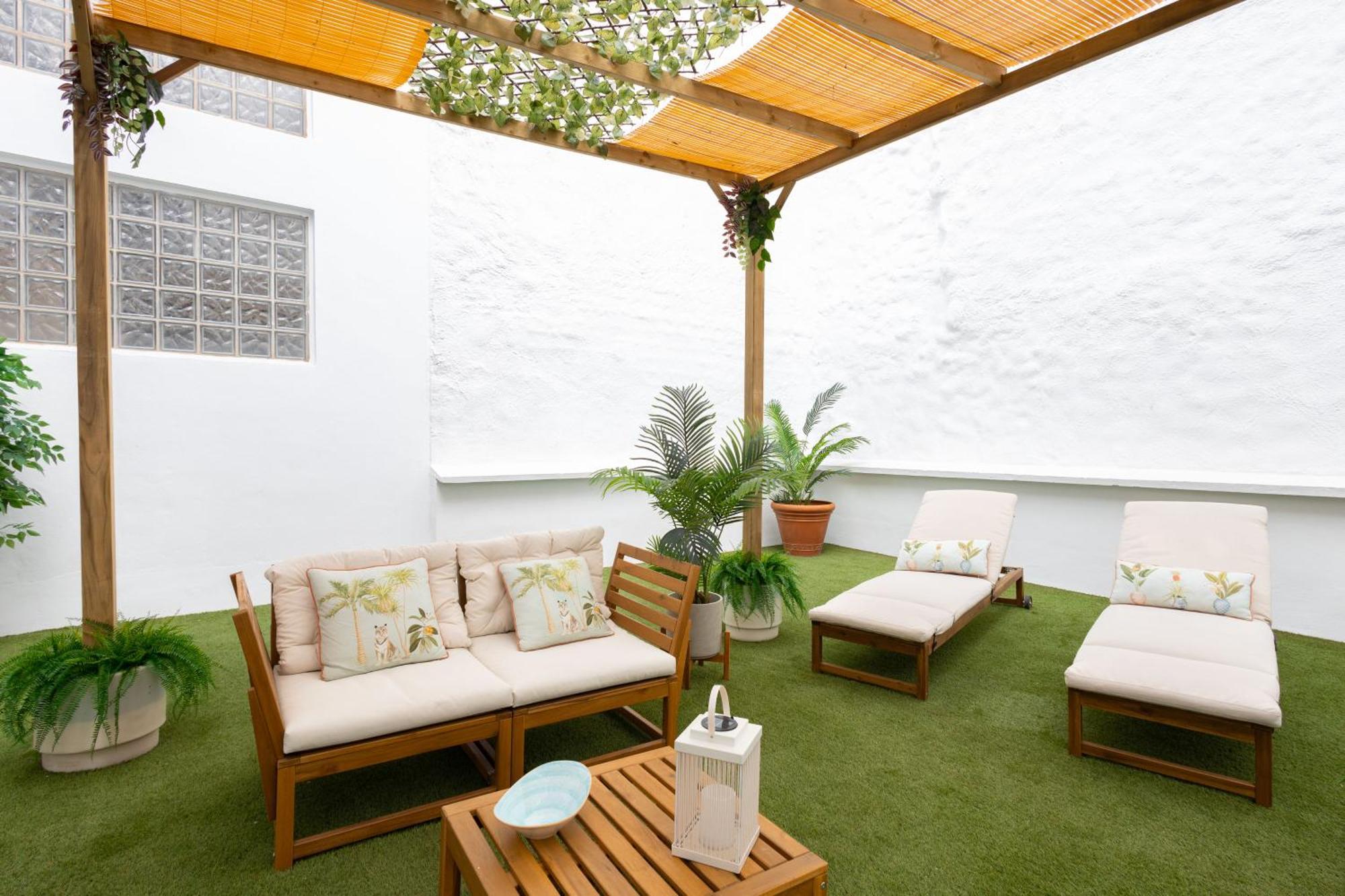 C30 Deluxe Studio With Terrace Into Cathedral Square Málaga Exterior foto