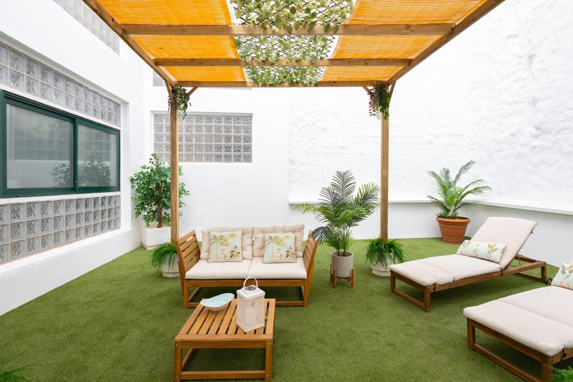 C30 Deluxe Studio With Terrace Into Cathedral Square Málaga Exterior foto
